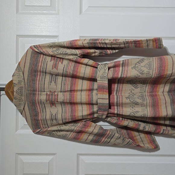 Soft Surroundings Ranch House Blanket Coat Luna Duster - Picture 4 of 6